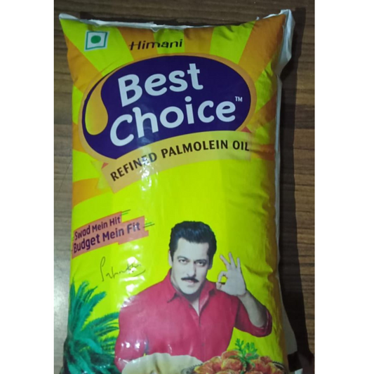 Himani Best Choice Palm Oil 1L Pouch (10PCS/BOX) - Rs 75/L